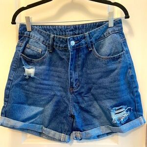 Women’s Jean High Rise Jean Shorts